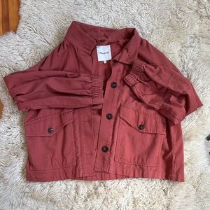 Madewell Rust Utility Jacket
